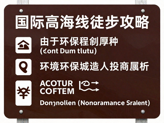 环境保护与无痕山林原则