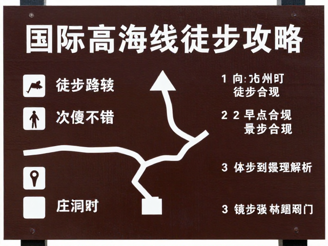 国际高海拔徒步攻略，经典路线标识牌与向导强制规定解析