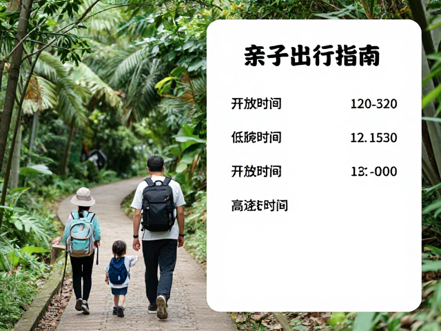 亲子徒步低爬升路线推荐,查询开放时间与完整出行指南