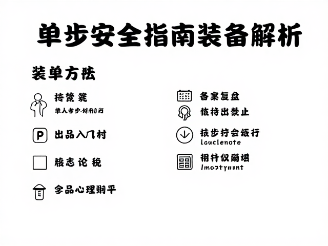 单人徒步安全指南,装备清单复盘与出行计划备案全解析