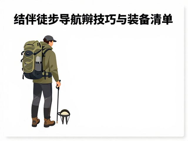 户外进阶玩家必看,结伴徒步导航辨向技巧与装备清单