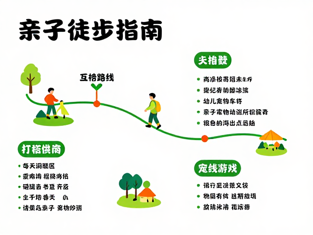 亲子徒步指南，户外游戏互动推荐，精选5大亲子宠物友好出行路线