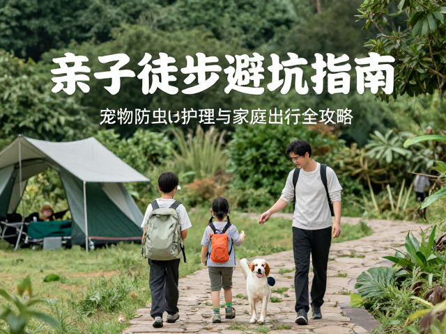 亲子徒步避坑指南，宠物防虫护理与家庭出行全攻略