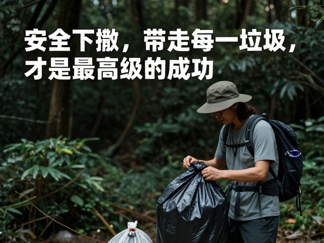 无痕山林,带走每一克垃圾