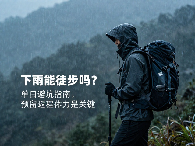 下雨能徒步吗?单日避坑指南,预留返程体力是关键