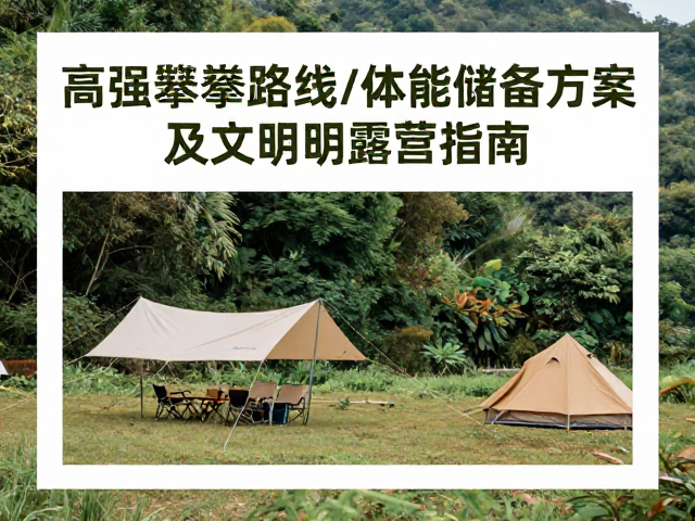 营地选址与环境评估