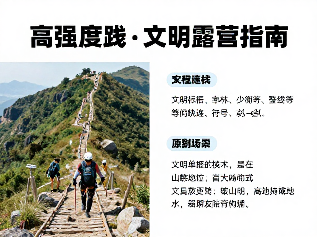 无痕山林与营地选址原则