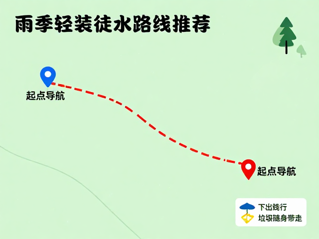 雨季徒步的核心逻辑与行前准备