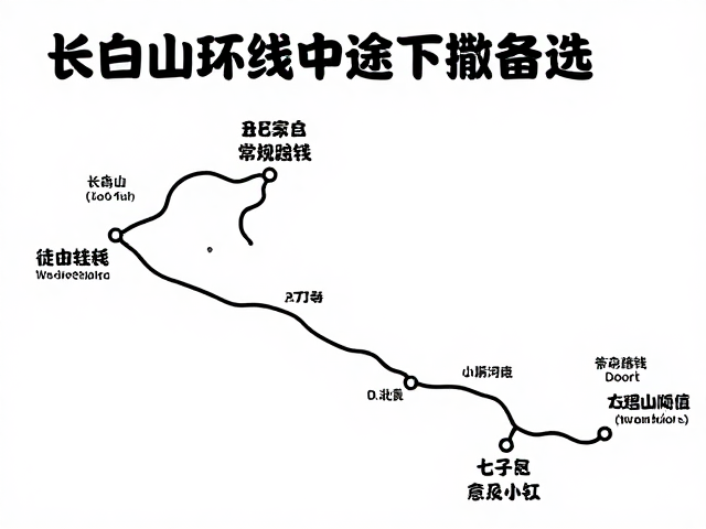长白山环线中途下撤备选,亲子家庭轻松徒步指南