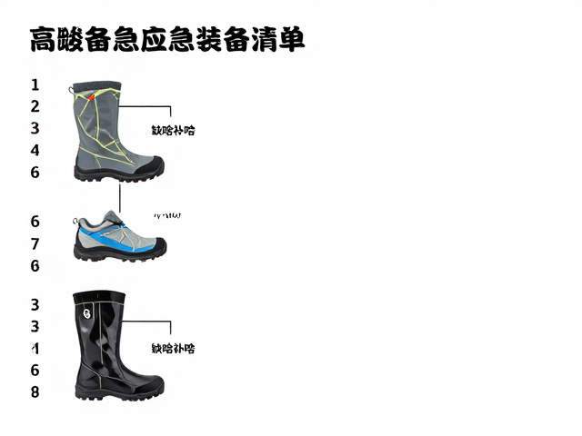 高海拔备用应急装备清单,缺啥补啥?防水透气鞋面成刚需