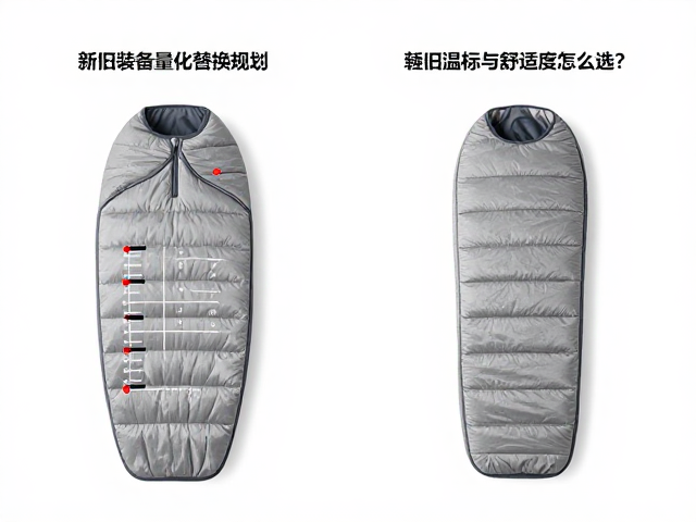 新旧装备轻量化替换规划，睡袋温标与舒适度怎么选？