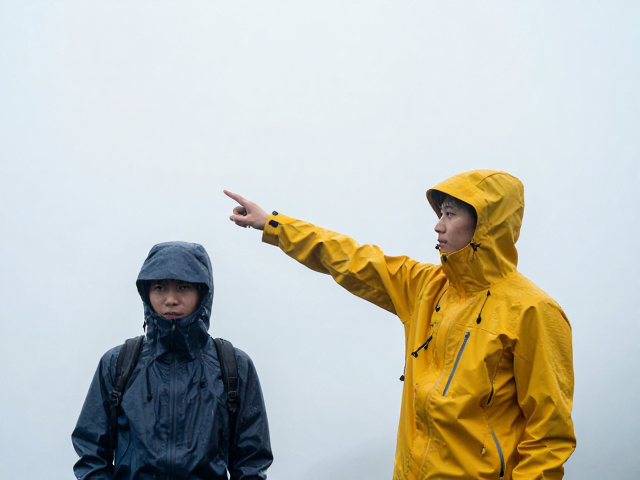 短时阵雨怎么办?穿防水冲锋衣,听从领队指挥快速避雨