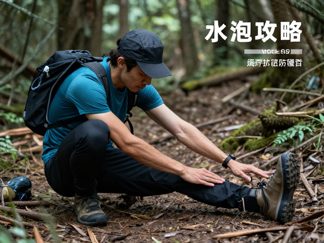 越野登山休息间隙简单拉伸防僵硬,水泡防护全攻略