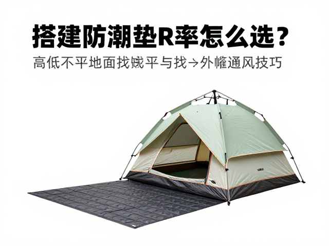 帐篷搭建防潮垫R值怎么选?高低不平地面找平与外帐通风技巧