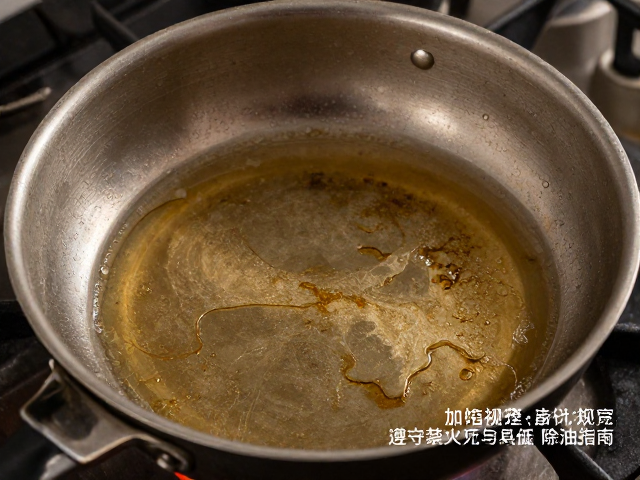 锅具表面油脂残留对热传导的影响