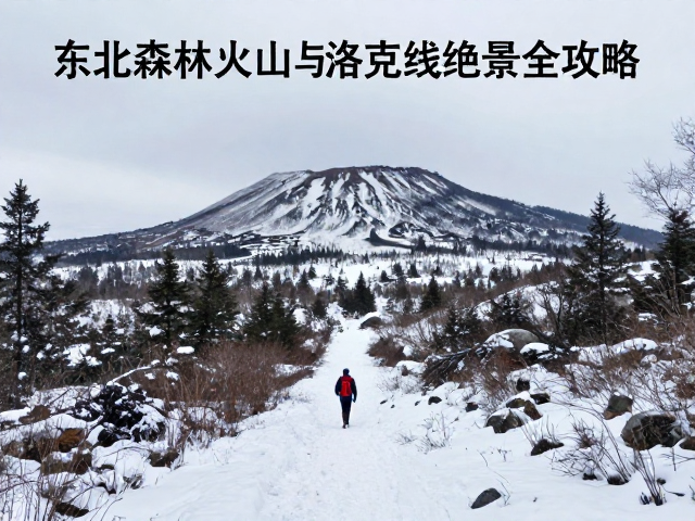 国内冬季徒步推荐,东北森林火山与洛克线绝景全攻略