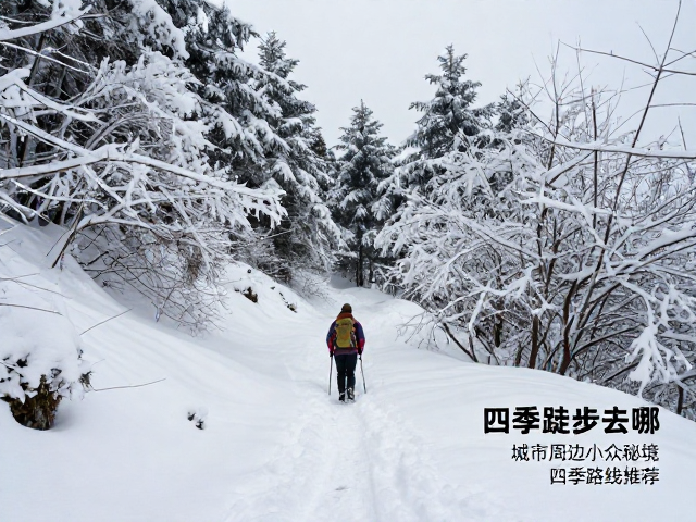 冬季踏雪:静谧中的坚韧探索