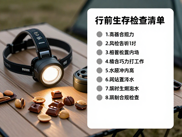 装备整合与行前检查清单