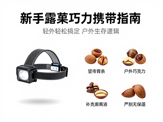 新手露营入门,头灯与坚果巧克力携带指南,轻松搞定户外生存装备