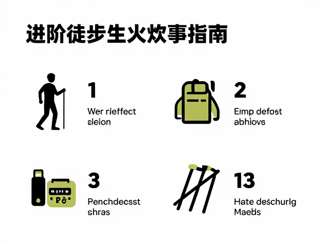 进阶徒步生火炊事指南,结合GPS与体能分配技巧