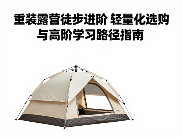 重装露营徒步进阶,轻量化帐篷选购与高阶学习路径指南