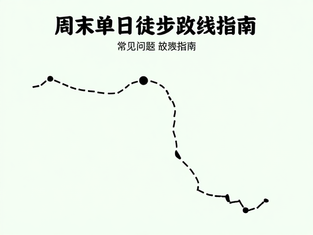 周末单日徒步,信号好的路线与常见问题解决指南