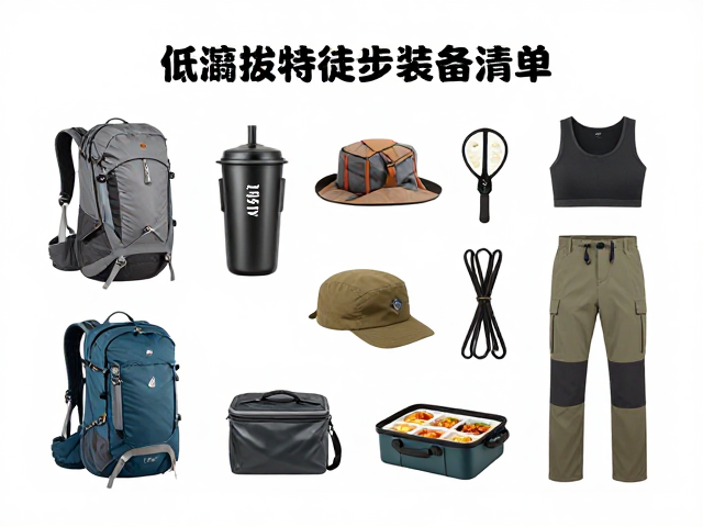 低海拔徒步装备清单,便携午餐推荐,结伴出行更省心