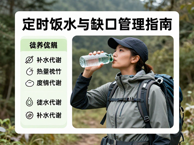 徒步营养补给,定时饮水与热量缺口管理指南
