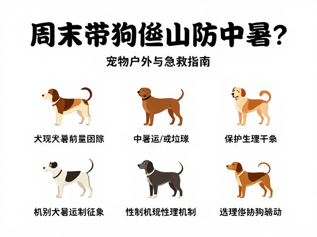 周末带狗登山防中暑?宠物户外适应训练与急救指南