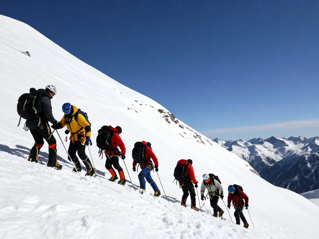 雪山救援实录,登山文化与自然地标中的人性光辉