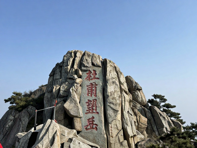 杜甫望岳登顶攻略,徒步目的地文化遗产寻踪之旅