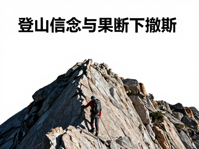 登山精神科普，登顶信念与果断下撤的价值观