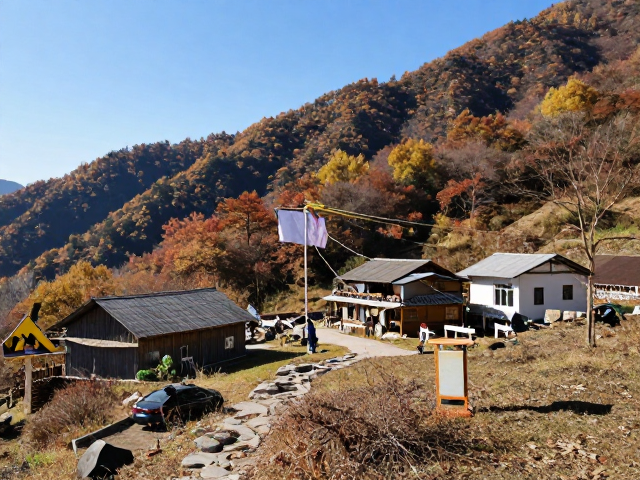 秋冬单日徒步赏景路线,新手能走吗?含山脚农家乐攻略