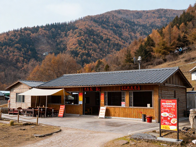山脚农家乐与餐饮攻略
