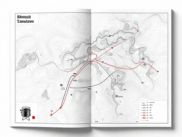 网红山峰登顶路书,轻量化炊具,等高线地图全攻略