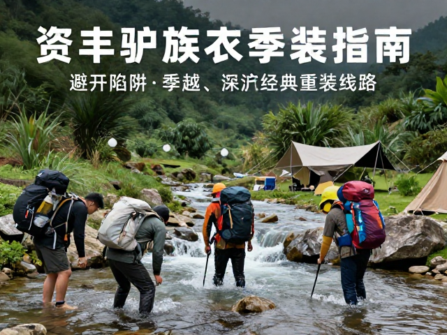 涉水技巧与营地搭建的安全准则