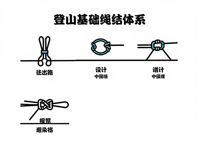 必须掌握的四类基础绳结体系