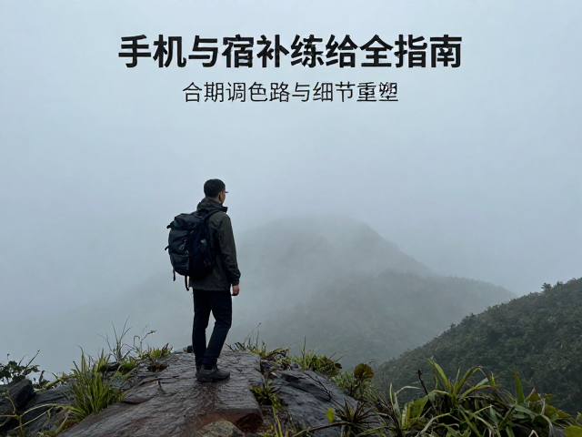 后期调色思路与细节重塑