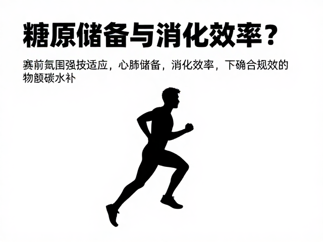 赛前碳水怎么补：糖原储备与消化效率