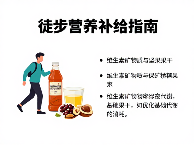 徒步营养补给指南,维生素矿物质与坚果果干如何优化基础代谢消耗