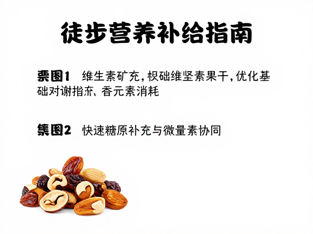 果干：快速糖原补充与微量元素协同