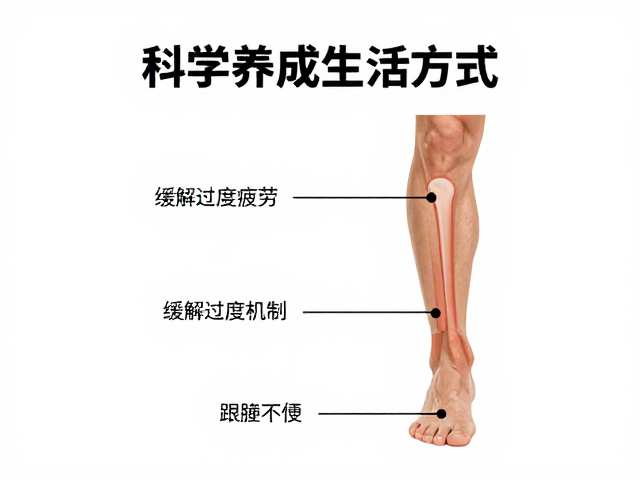 运动健康,缓解过度疲劳与跟腱不适,科学养成生活方式