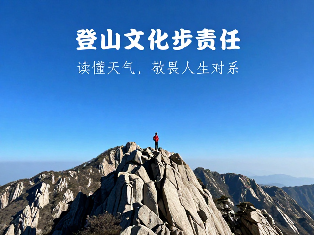 登山文化与责任,读懂天气,敬畏人与山的关系