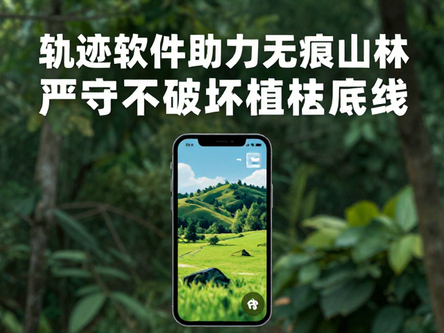轨迹软件的技术赋能,实现精准化生态保护