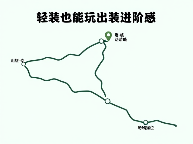 短途亲子友好环线,返程交通指南,轻装也能玩出重装进阶感