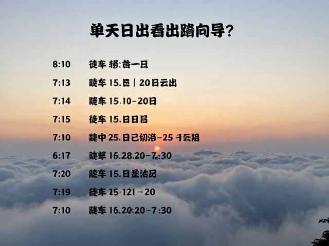 详细时间节点安排