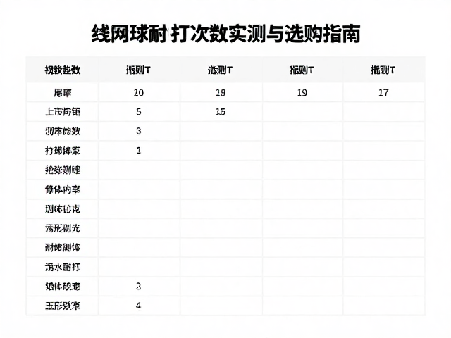 选购指南与参数细节考量