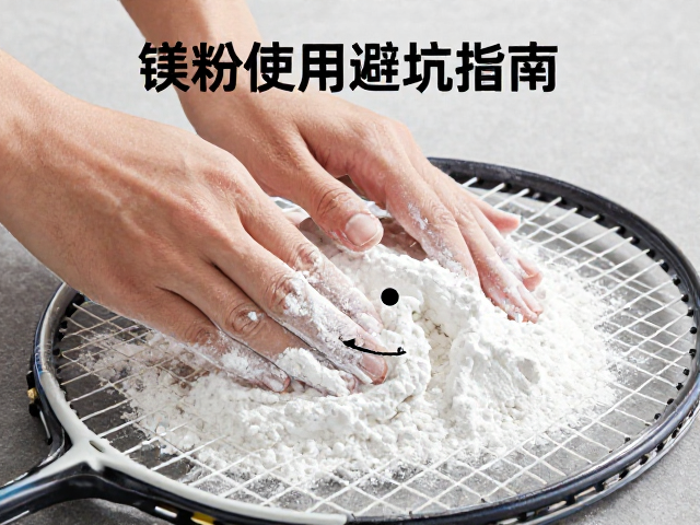 进阶训练必看，镁粉使用避坑指南，避免沾染球拍线床减少脱拍风险