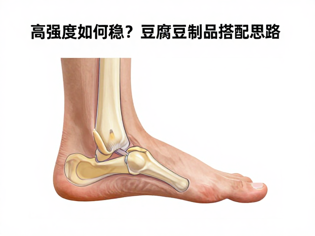 高强度对抗后踝关节如何稳？豆腐豆制品搭配思路