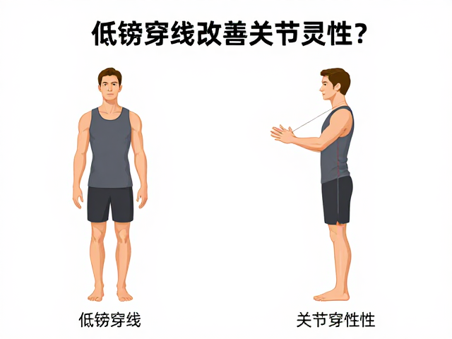 低磅穿线改善关节灵活性？搭配上下肢僵硬柔韧性专项练习详解